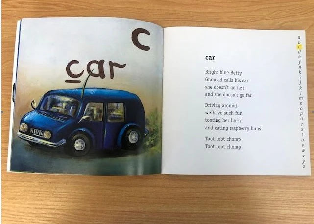 Alphabet Art - Book and Alphabet Cards
