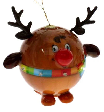 Christmas Hanging LED Character Bauble