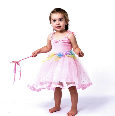 Baby Sparkle Ballerina Dress Up - Light Pink - (XS)