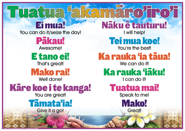 Cook Islands Maori Encouraging Words