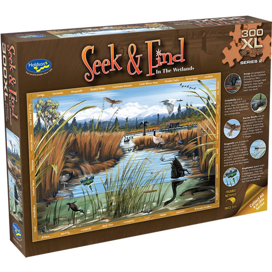 Seek & Find - The Wetlands 300pc Puzzle