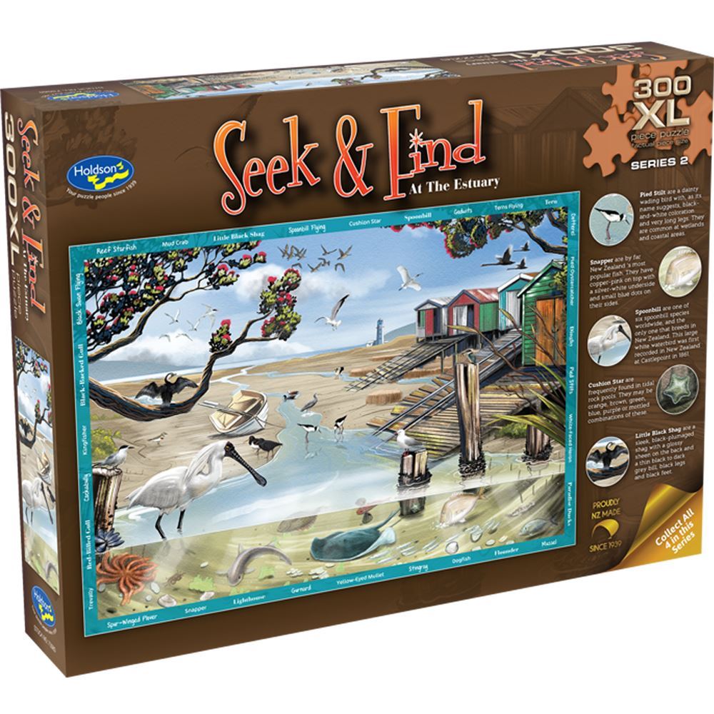 Seek and Find - At the Estuary 300pc Puzzle