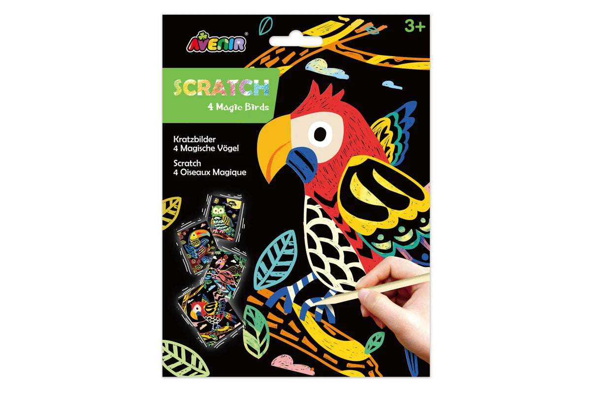 Avenir Scratch - 4 Magic Birds