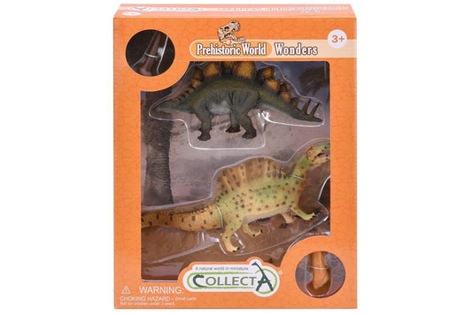 CollectA Boxed Set: Spinosaurus & Stegosaurus