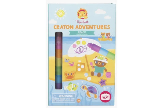 Tiger Tribe Crayon Adventures - Beach