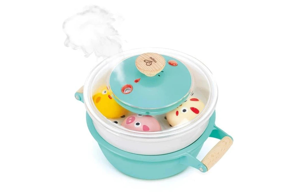 Hape Little Chef Cooking and Steam Playset Plus