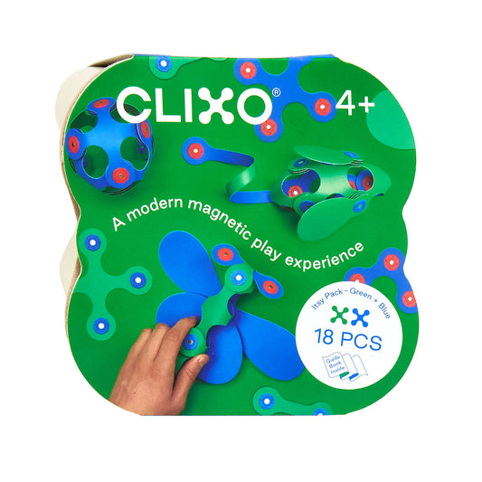 Clixo Itsy Pack - Green/Blue