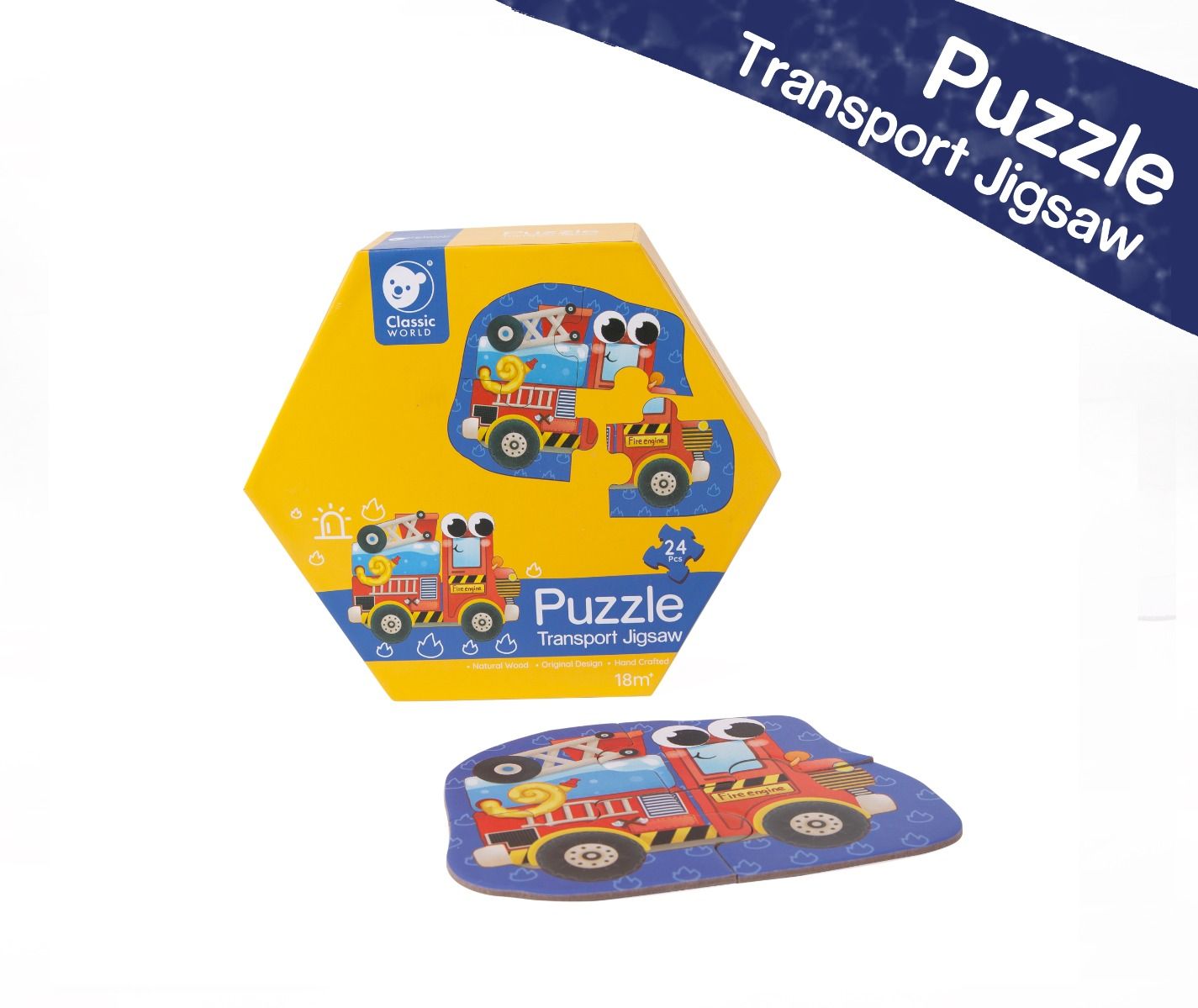 Classic World Transport Puzzle