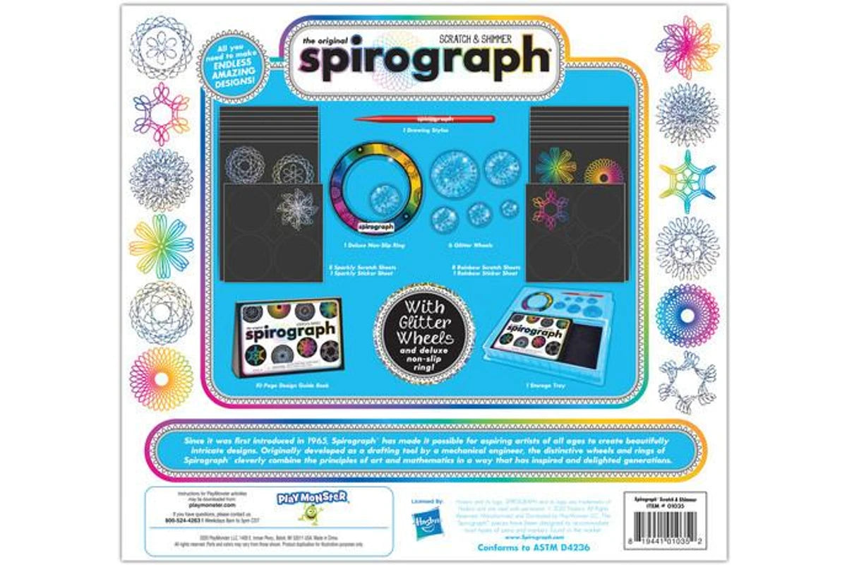 Spirograph - Scratch & Shimmer