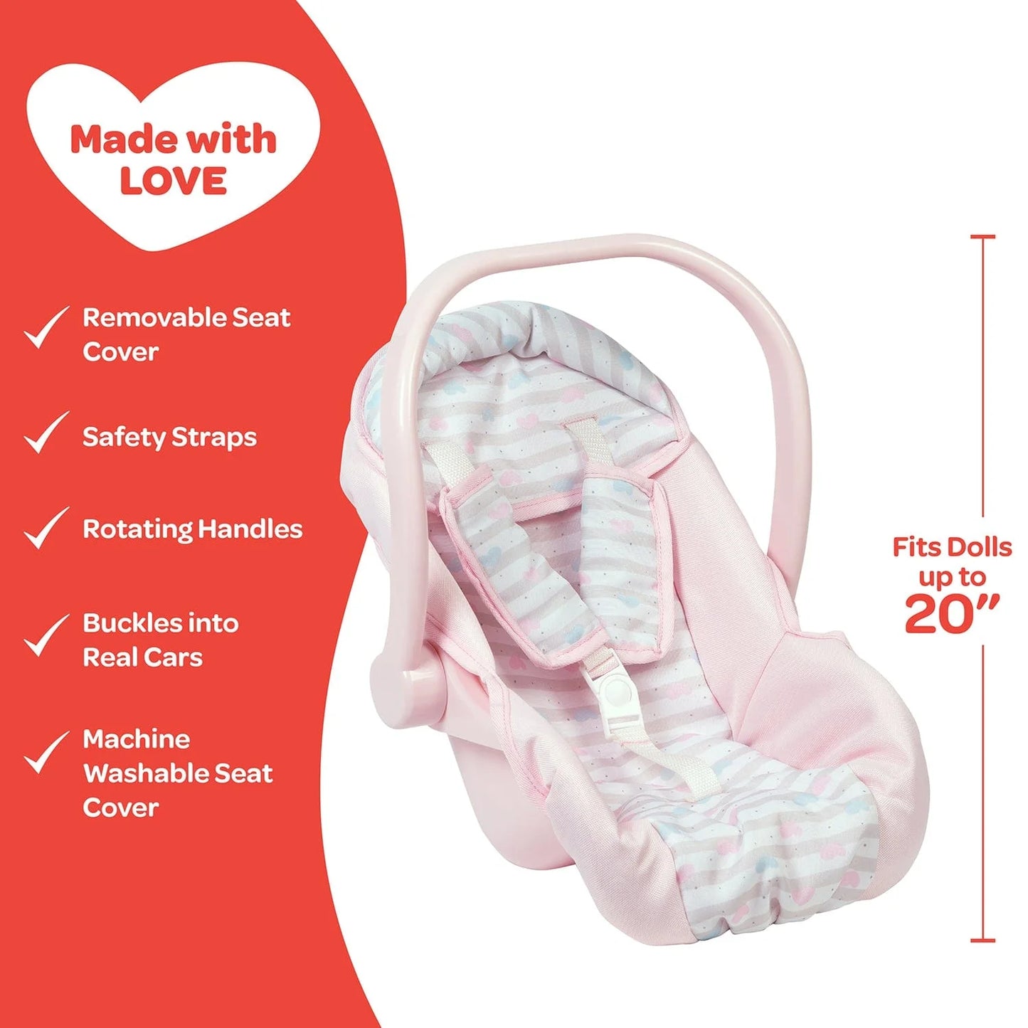 Adora Doll Car Seat Carrier