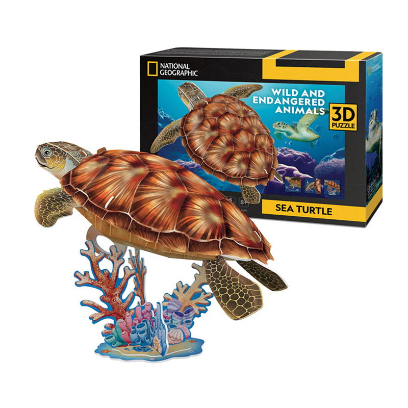 3D Puzzle - Sea Turtle