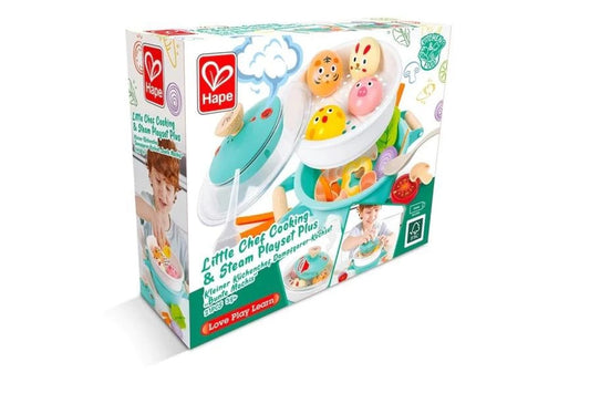 Hape Little Chef Cooking and Steam Playset Plus