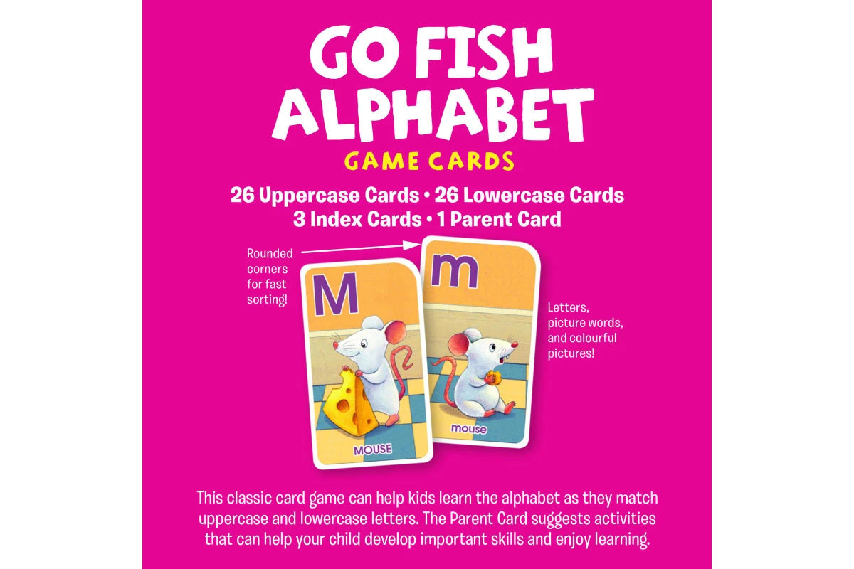 Flash Cards - Go Fish Alphabet