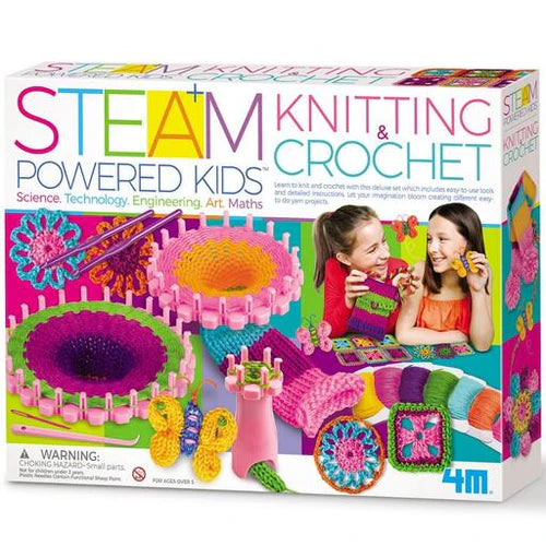 4M Steam Powered Kids - Knitting & Crochet