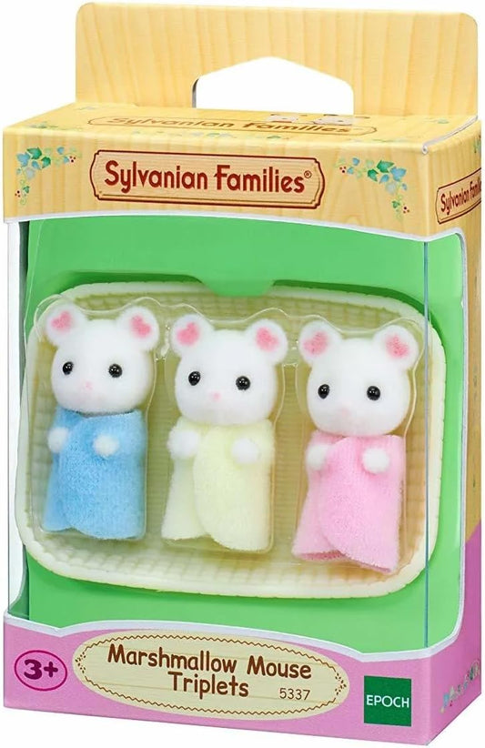 Marshmallow Mouse Triplets