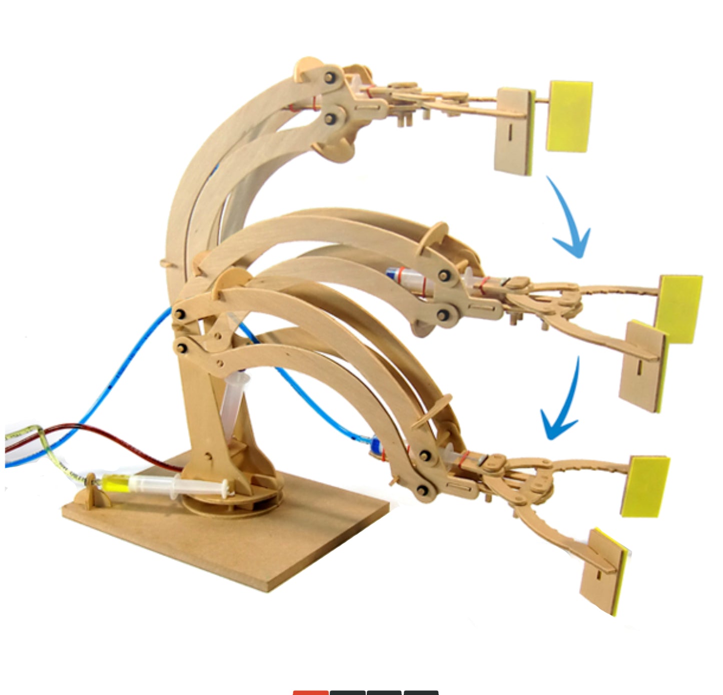 Hydraulic robot arm