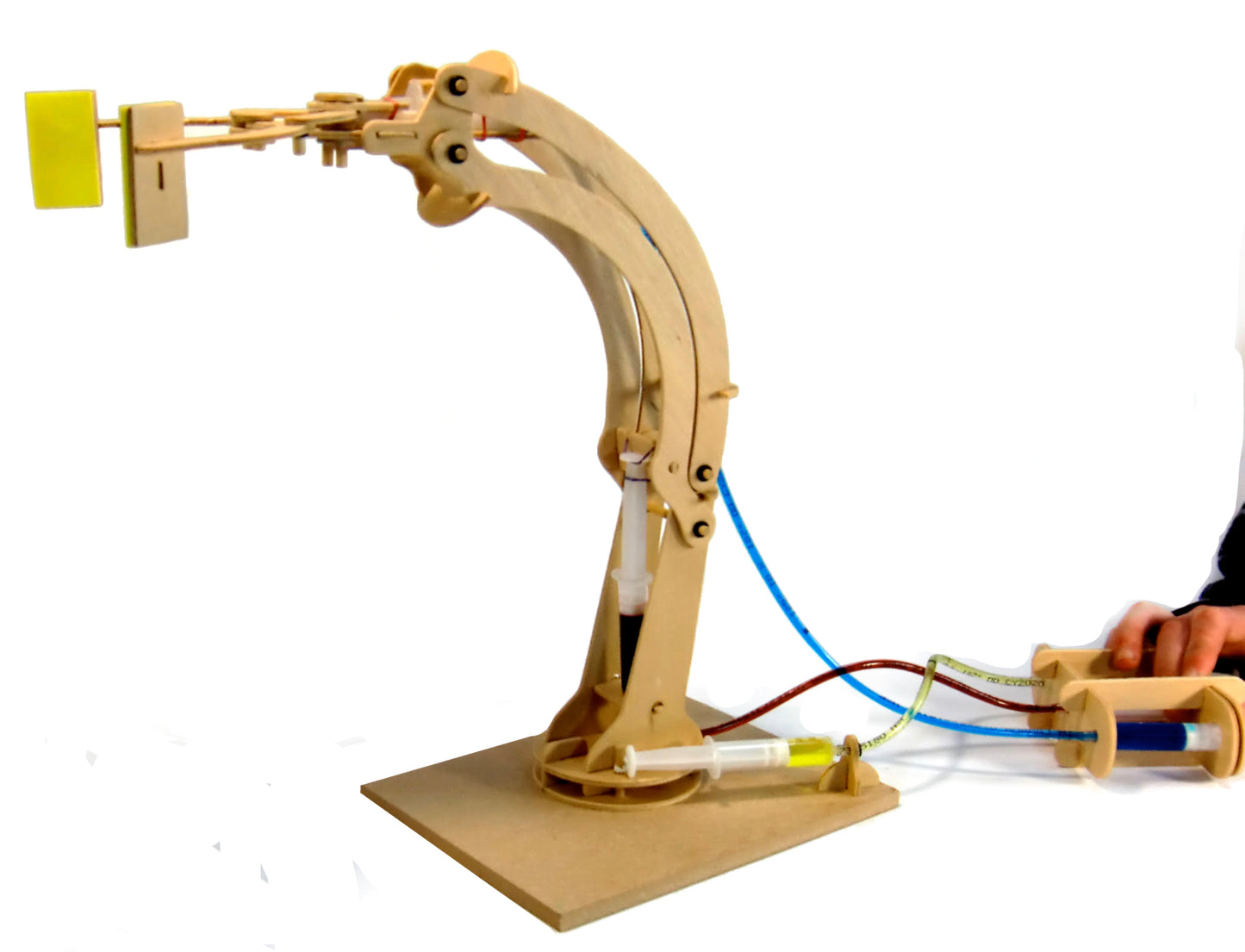 Hydraulic robot arm