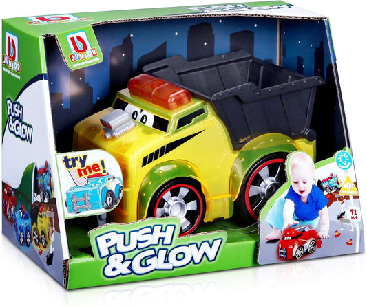 BB Junior Push & Glow Dump Truck