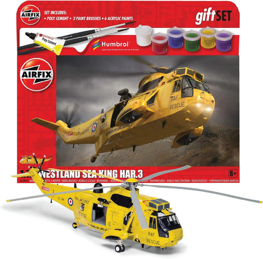 Airfix 1:72 Westland Sea King Har.3 Large Model Starter Set