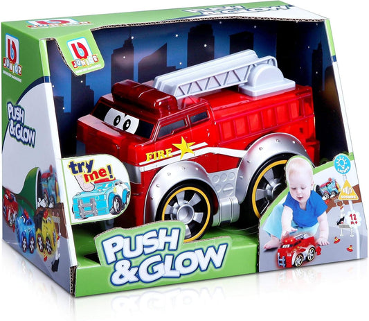 BB Junior Push & Glow Fire Truck