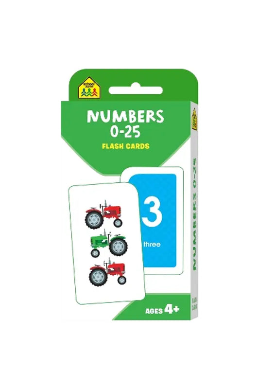 Flash Cards - Numbers 0-25