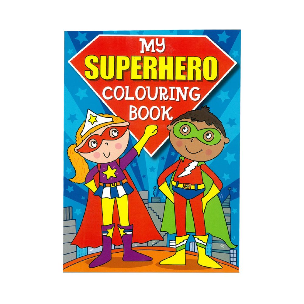 Colouring Book - Super Heroes