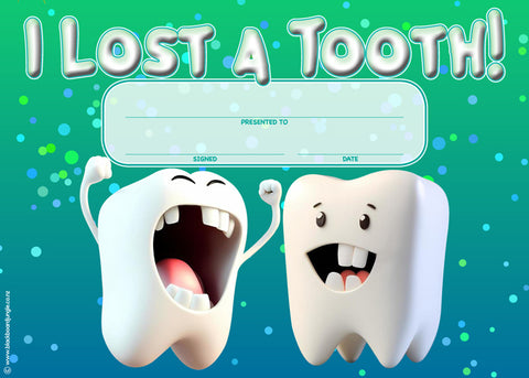 I Lost a Tooth Award