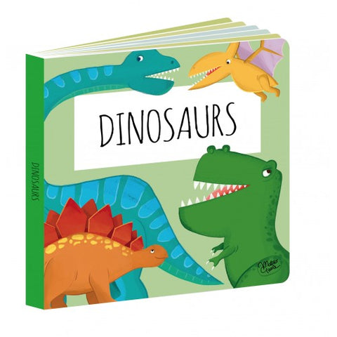 Edu Stacking Blocks & Book Set - Dinosaurs