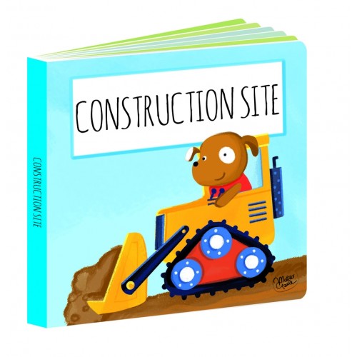 Edu Stacking Blocks & Book Set - Construction