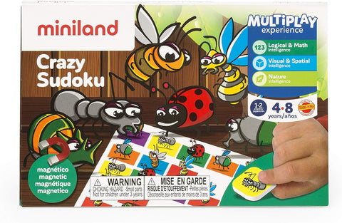 Miniland On the Go - Magnetic Crazy Sudoku