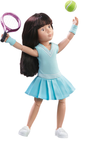 Kruselings Doll Luna - Tennis Set