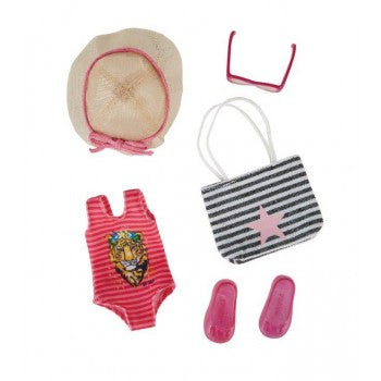 Kruselings Doll Clothes Set - Beach Party Outfit