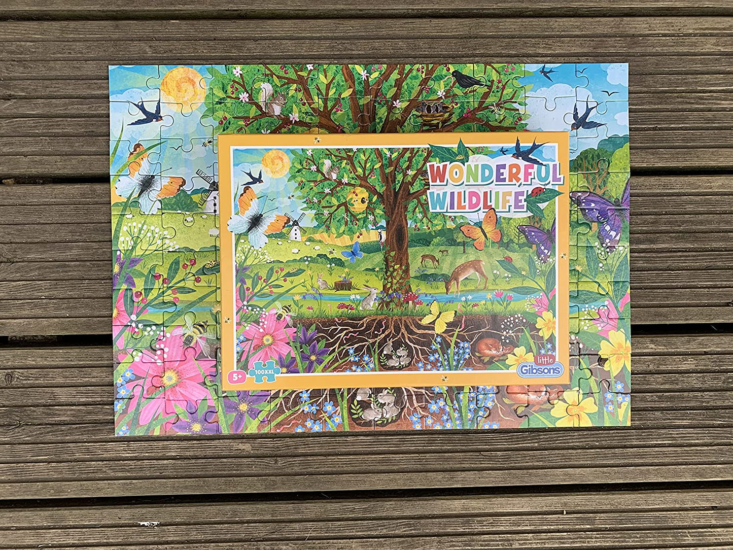 Wonderful Wildlife 100pc Puzzle