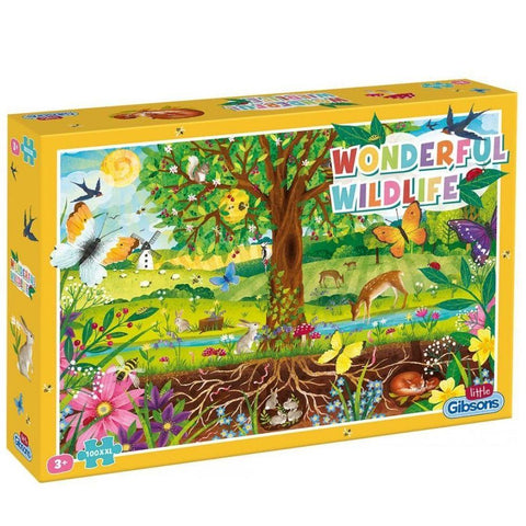 Wonderful Wildlife 100pc Puzzle