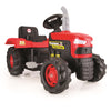 Dolu Pedal Activated Tractor - Red