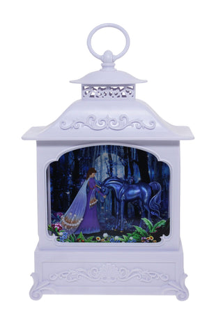 Glitter Lantern - Dark Fairy & Unicorn in Forest