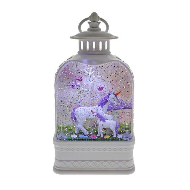 Glitter Lantern - Unicorn Family