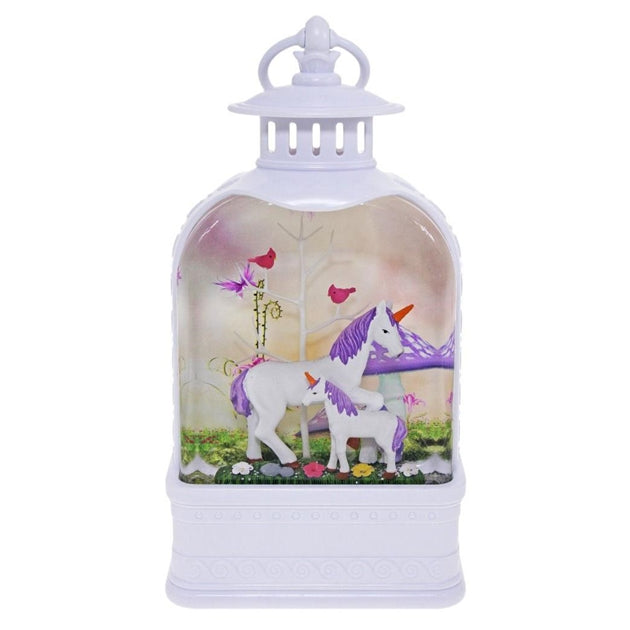 Glitter Lantern - Unicorn Family