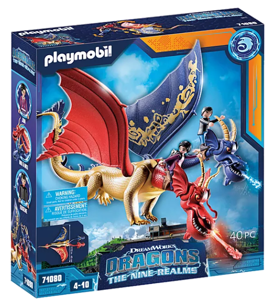 Playmobil Dragons: The Nine Realms - Wu & Wei with Jun