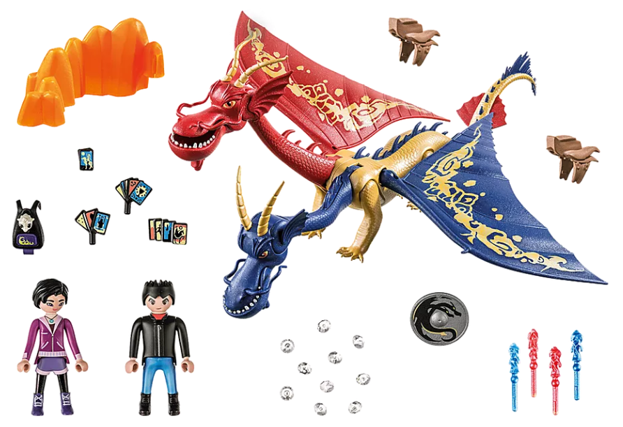 Playmobil Dragons: The Nine Realms - Wu & Wei with Jun