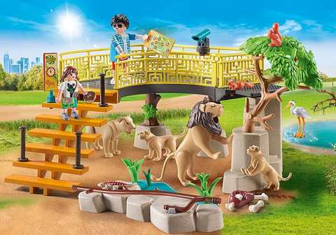 Playmobil Outdoor Lion Enclosure Promo Pack