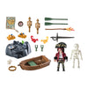 Playmobil Pirate  with Rowboat Starter Pack