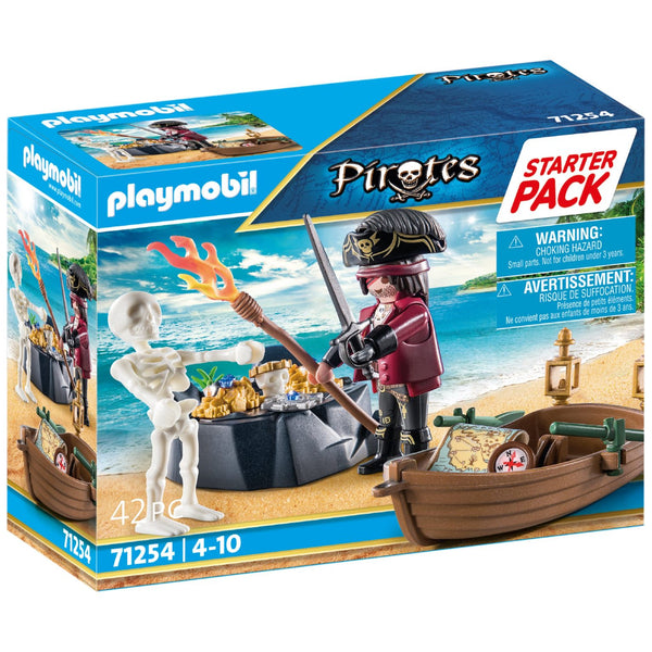 Playmobil Pirate  with Rowboat Starter Pack