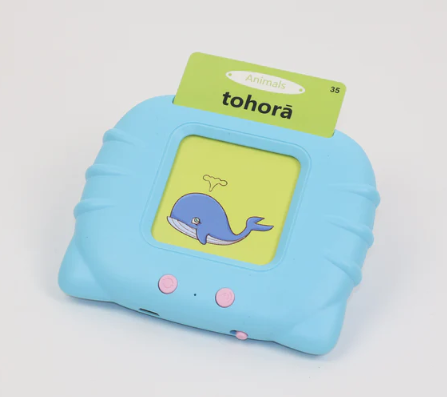 Māori Flash Card Reader - Blue