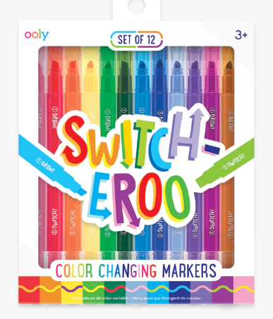 Switch-eroo Markers by ooly 12pk