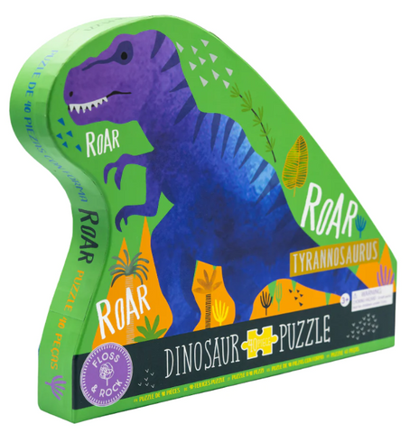 Dinosaur 40pc Shaped Puzzle