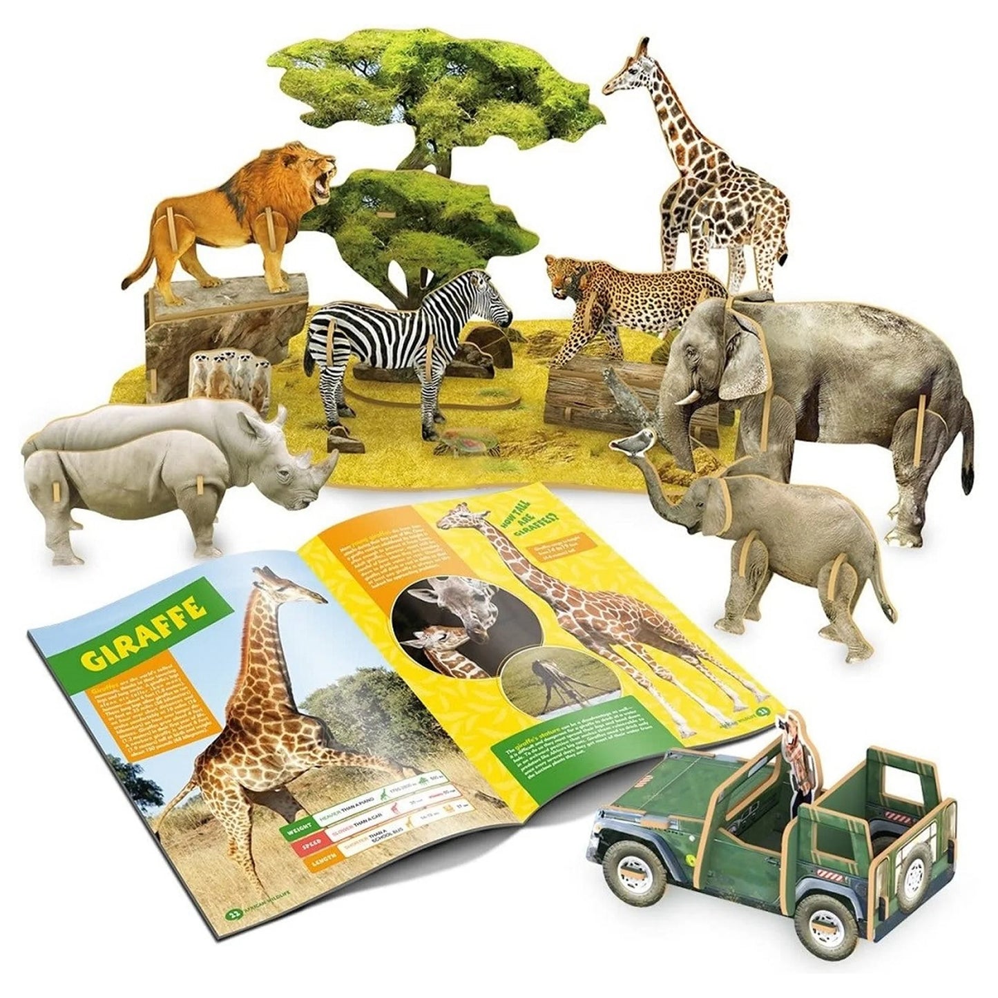 3D NatGeo African Wildlife Puzzle