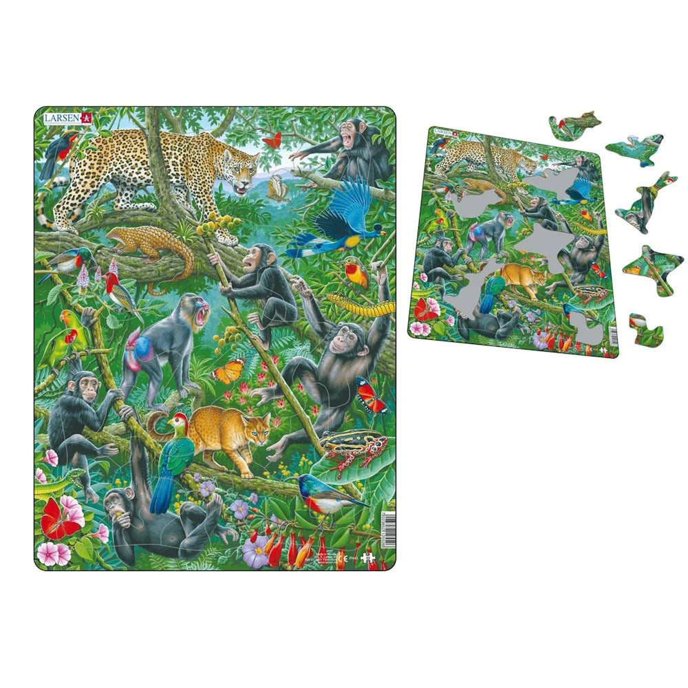 African Rain Forest Tray Puzzle