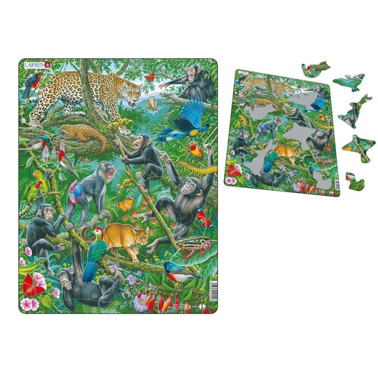 African Rain Forest Tray Puzzle