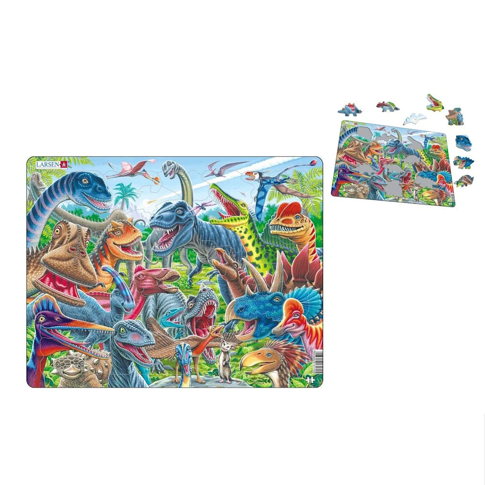 Cheerful Dinosaurs Puzzle